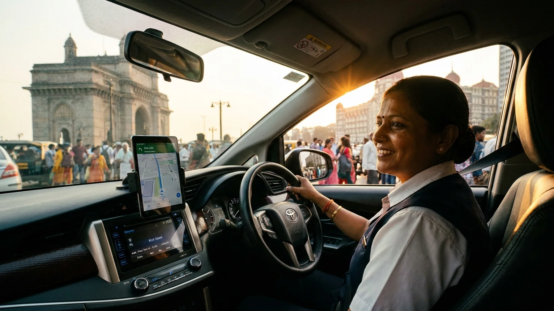 Exploring Mumbai with a Female Driver Taxi Service